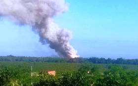 Vụ nổ kho đạn K870: Ban đầu xác định cháy tại khu vực kho quân khí