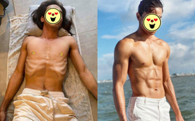 Sao nam Vbiz body mlem bất ngờ giảm 23kg gầy trơ xương, ngoại hình hiện tại gây choáng!