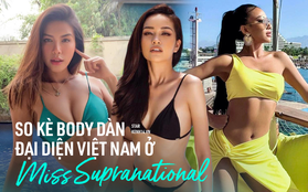 So kè body hừng hực của dàn đại diện Việt Nam ở Miss Supranational: Minh Tú "chặt đẹp", Kim Duyên sexy, có 1 mỹ nhân eo 58cm!