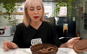 MisThy "đu trend" food challenge, tiết lộ món ăn khao khát nhất lúc tuổi thơ nghèo khó!