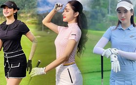 "Thảm golf" Vbiz chứng kiến màn so kè visual của dàn mỹ nhân: Đỗ Mỹ Linh - Hương Giang bất phân thắng bại