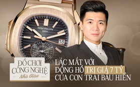 Soi chiếc đồng hồ gần 7 tỷ của con trai nhà bầu Hiển, chuẩn "thiếu gia" bên ngoài đẹp trai bên trong nhiều tiền là đây!