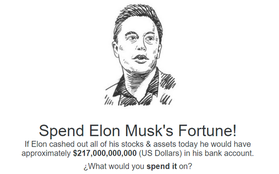 Có hơn 200 tỷ USD như Elon Musk, bạn sẽ mua được những gì, website này sẽ giúp bạn trả lời câu hỏi đó