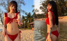 Lai Lai tiếp tục “bung lụa" ảnh sexy, thách thức cộng đồng mạng, fan thừa nhận: “Muốn chảy máu mũi"