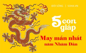 5 con giáp may mắn nhất năm 2022: Tiền bạc rủng rỉnh, tình duyên suôn sẻ, gia đạo ấm êm