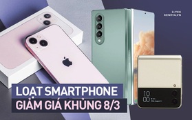 Loạt smartphone giảm giá cực sâu trong ngày 8/3, có món giảm tới 7 triệu đồng!