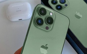 Lộ diện hình ảnh thực tế đầu tiên của iPhone 13 Pro màu xanh lá, đẹp "bá cháy"!