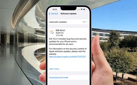 Apple tung iOS 15.4.1 sửa lỗi hao pin, người dùng nên cập nhật ngay!