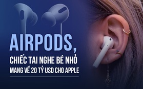 AirPods, chiếc tai nghe bé nhỏ mang về 20 tỷ USD cho Apple