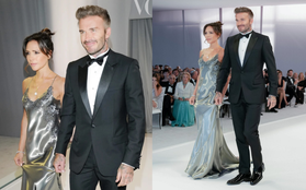 Ảnh HD vợ chồng David Beckham và phu nhân tỷ phú ở đám cưới 91 tỷ ra lò rồi: Bố đẹp trai đến mức bị nhầm thành chú rể là có thật!