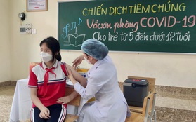 Địa phương đầu tiên trong nước triển khai tiêm vaccine phòng Covid-19 cho trẻ từ 5 đến dưới 12 tuổi