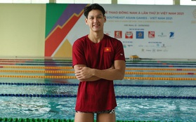 Kình ngư Hoàng Quý Phước: "Trang phục màu đỏ, vàng giúp tôi tự tin hơn thi đấu"