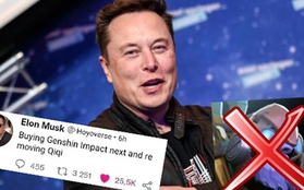 Sau khi đồng ý mua Twitter, Elon Musk bất ngờ được game thủ gợi ý mua lại Genshin Impact, DOTA 2