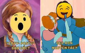 Mê xỉu phiên bản "gấp đôi visual" của diễn viên lồng tiếng và nhân vật Disney: Elsa bị em gái "át vía", trùm cuối chặt đẹp mọi bản gốc