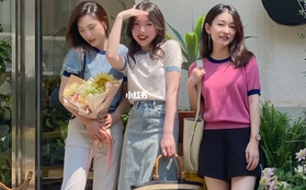 Street style Châu Á: Hội chị em diện áo phông đơn giản mà vẫn đẹp mê, nhìn mà muốn copy ngay