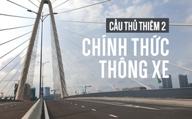 TP.HCM chính thức thông xe cầu Thủ Thiêm 2 sau 7 năm thi công