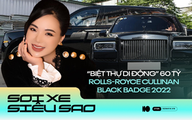 Cận cảnh siêu xe giá 60 tỷ, là biệt thự di động trên phố - Rolls-Royce Cullinan Black Badge 2022