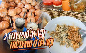 Rẽ vào 2 con phố trung tâm có toàn hàng ăn vặt nổi tiếng ở Hà Nội: Đi một vòng thôi là no cả ngày