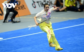 Wushu Việt Nam "bội thu" HCV ngày mở màn SEA Games 31