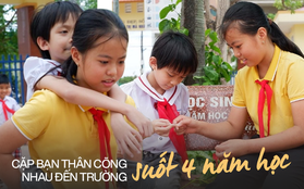 4 năm bé gái Quảng Bình cõng bạn tới trường: 1 em là Liên đội trưởng, 1 em thường xuyên đạt giải tiếng Anh trên internet, Trạng nguyên Toán