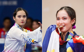 Nhan sắc gây xao xuyến của “Nữ thần Philippines” SEA Games năm nay: Con gái đánh võ thì ra vẫn có thể dịu dàng cuốn hút đến thế