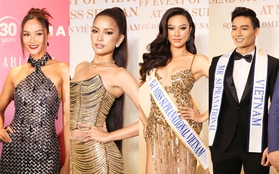 Thảm đỏ Vbiz hot nhất hôm nay: Kim Duyên, H'Hen Niê gợi cảm hết nấc, công bố Mister và Miss Supranational Vietnam 2022