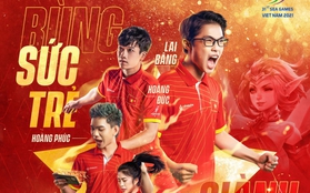 Vào bán kết SEA Games 31, Hoàng Đức đã tranh thủ "lên dây cót" tinh thần cùng đàn em đội tuyển Liên Quân Mobile