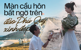 "Làng chài ven biển" Phú Quý - địa điểm du lịch nổi tiếng đối với giới trẻ gây bất ngờ khi trở thành không gian cầu hôn cực lãng mạn