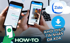 Cách khôi phục tin nhắn đã xoá trên Zalo chỉ trong nháy mắt