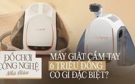 Máy giặt cầm tay với giá 6 triệu có gì hot, liệu có thay thế máy giặt thông thường được không?