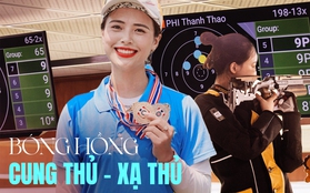 Khi các "bóng hồng" cung thủ, xạ thủ bước ra trường bắn: Khí chất ngời ngời nhìn mà mê!