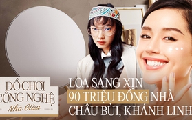 Chiếc loa 90 triệu đồng với thiết kế độc lạ có gì hot mà Châu Bùi, Khánh Linh đều mê mẩn?