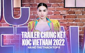 HOT: Hà Hồ chính thức ngồi “ghế nóng" Chung Kết KOC VIETNAM 2022 sau 2 năm vắng bóng khỏi show thực tế