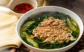Món canh rau chứa 3 vitamin sản xuất collagen siêu đỉnh lại giàu canxi, sắt, chợ Việt đang nhiều