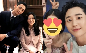 Jisoo (BLACKPINK) và Jung Hae In bất ngờ tái ngộ sau Snowdrop, visual đẹp ngất người nhưng chuyện gì đây?