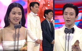 Kết quả BAEKSANG 2022: Kim Tae Ri xuất sắc ẵm 2 cúp xịn, ngỡ ngàng Squid Game nhận giải danh giá nhất