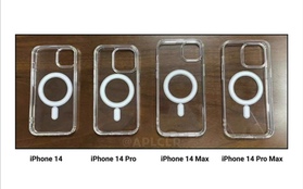 iPhone 14 lộ diện thiết kế qua mô hình thực tế và vỏ ốp