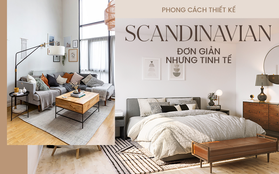Phong cách thiết kế nội thất Scandinavian: đơn giản nhưng tinh tế trong từng đường nét