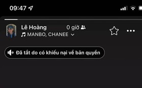 Nhiều bài đăng trên Facebook story bị tắt tiếng vì vi phạm bản quyền âm nhạc