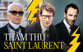 Yves Saint Laurent và 2 thâm thù ở làng mốt: Hục hặc với Karl Lagerfeld, khiến Tom Ford không muốn nhắc đến dù đã từng hợp tác