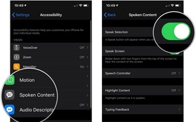 Hướng dẫn nghe iPhone đọc màn hình bằng tiếng Việt