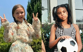 Con gái David Beckham và con gái Beyoncé cùng 10 tuổi, em bé nào sống xa hoa hơn?