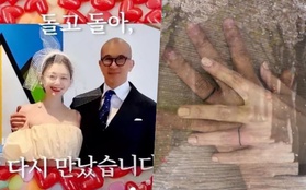 Lần đầu hé lộ ảnh cưới của Từ Hy Viên (Vườn Sao Băng) và ca sĩ Hàn cùng dấu ấn tình yêu độc lạ