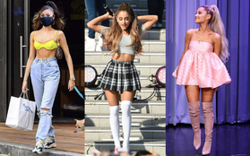 Nhờ chăm chỉ diện 4 món đồ sành điệu này, Ariana Grande từ 1m53 trông cao ráo thêm ít nhất 10cm