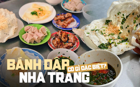 Bánh đập Nha Trang - món ăn đặc biệt của thành phố biển khiến nhiều du khách phải mê mẩn