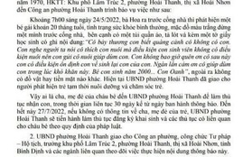 Bỏ rơi con trước nhà người khác với lời hứa "có điều kiện sẽ về nhận lại"