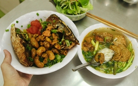 Quán bún đầu cá hiếm hoi ở Hà Nội, siêu đông khách nhờ tận dụng thứ bỏ đi