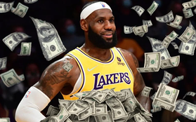 Siêu sao bóng rổ LeBron James gia nhập "BXH tỷ Đô" khi chỉ mới 37 tuổi