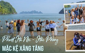 Kệ giá xăng cao ngất ngưởng, nhóm bạn trẻ vẫn đi xe máy 100km từ Hà Nội đến Cát Bà: Hành trình gian nan nhưng thành quả cực xứng đáng