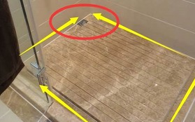 Học cách thiết kế này trong phòng tắm để sàn nhà lúc nào cũng khô thoáng, không có mùi